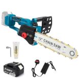 RRP £68.49 Taliyah 1200W Powerful Chainsaw with 12 Inch Bar