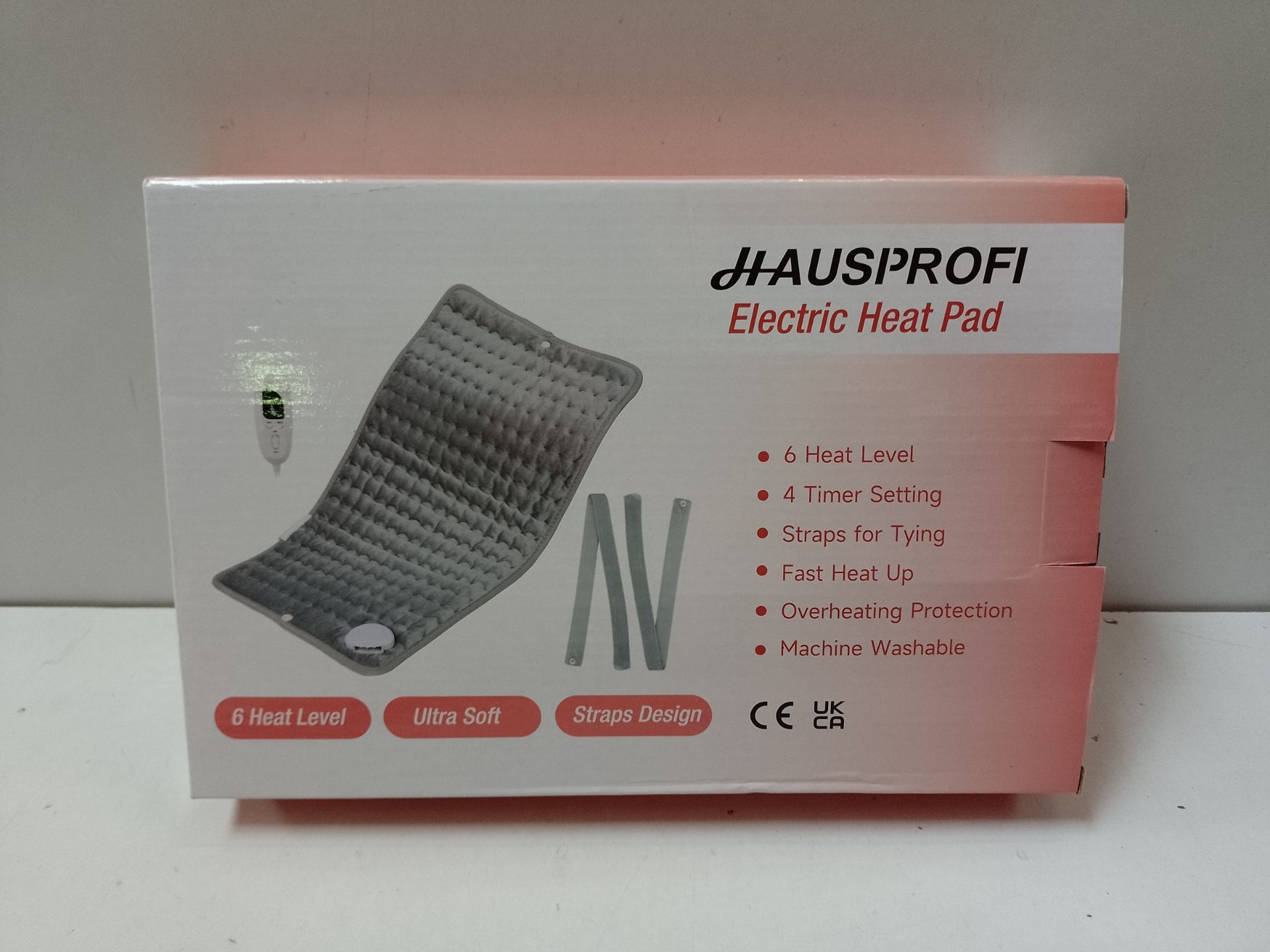 RRP £18.25 HAUSPROFI Electric Heating Pad for Back Pain Relief - Image 2 of 2