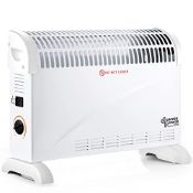 RRP £38.80 DONYER POWER Convector Radiator Heater with Adjustable