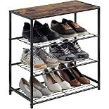 RRP £36.52 HOME BI Industrial Shoe Rack