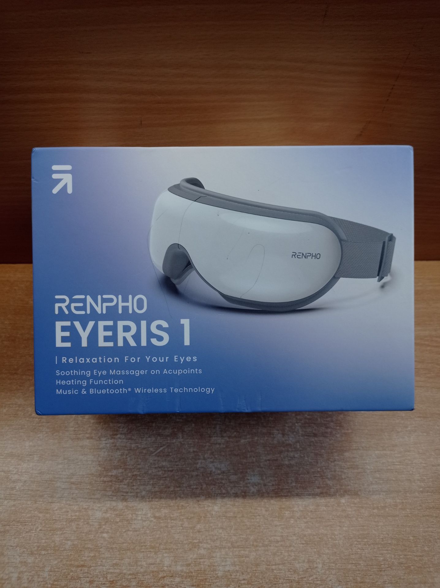 RRP £49.88 RENPHO Eyeris 1 - Eye Massager with Heat & Bluetooth Music - Image 2 of 2