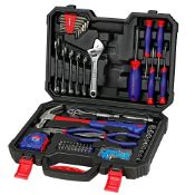 RRP £36.52 WORKPRO 160-Piece Home Repair Tool Kit with Durable Storage Case