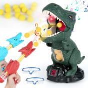 RRP £23.96 cobmiraln Dinosaur Shooting Toy for Boys Girls Shooting