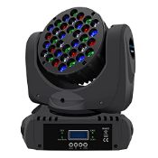 RRP £211.20 BETOPPER Moving Head DJ Lights RGBW 36 * 3W LED Stage