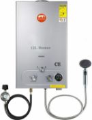 RRP £135.86 FVSTR-Swime 8L Propane Gas Lpg 2GPM Instant Hot Water