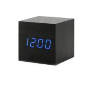 RRP £15.56 ThreeH Wooden Digital Alarm Clock