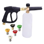 RRP £22.55 Stone Banks Pressure Washer Snow Foam Cannon Lance Gun