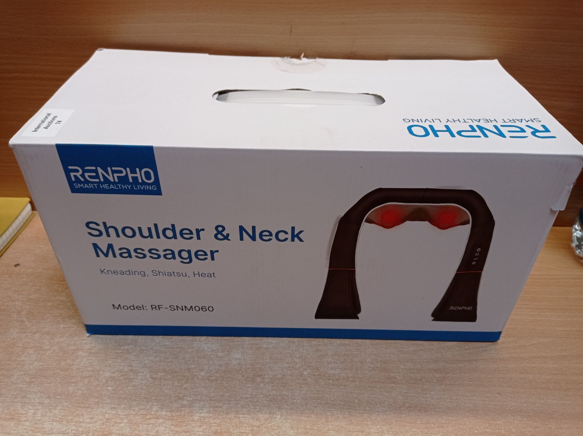 RRP £45.65 RENPHO Back Neck and Shoulder Massager with Heat - Image 2 of 2