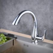 RRP £106.44 Beelee 360 Rotation Kitchen Tap with Pull-Out Shower