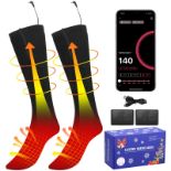 RRP £17.10 ALLOMN Heated Socks for Women Men