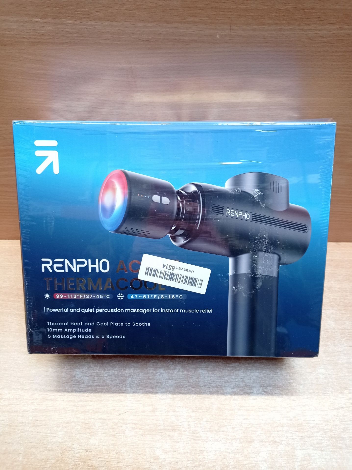 RRP £94.75 Massage Gun Heat and Cold - Image 2 of 2