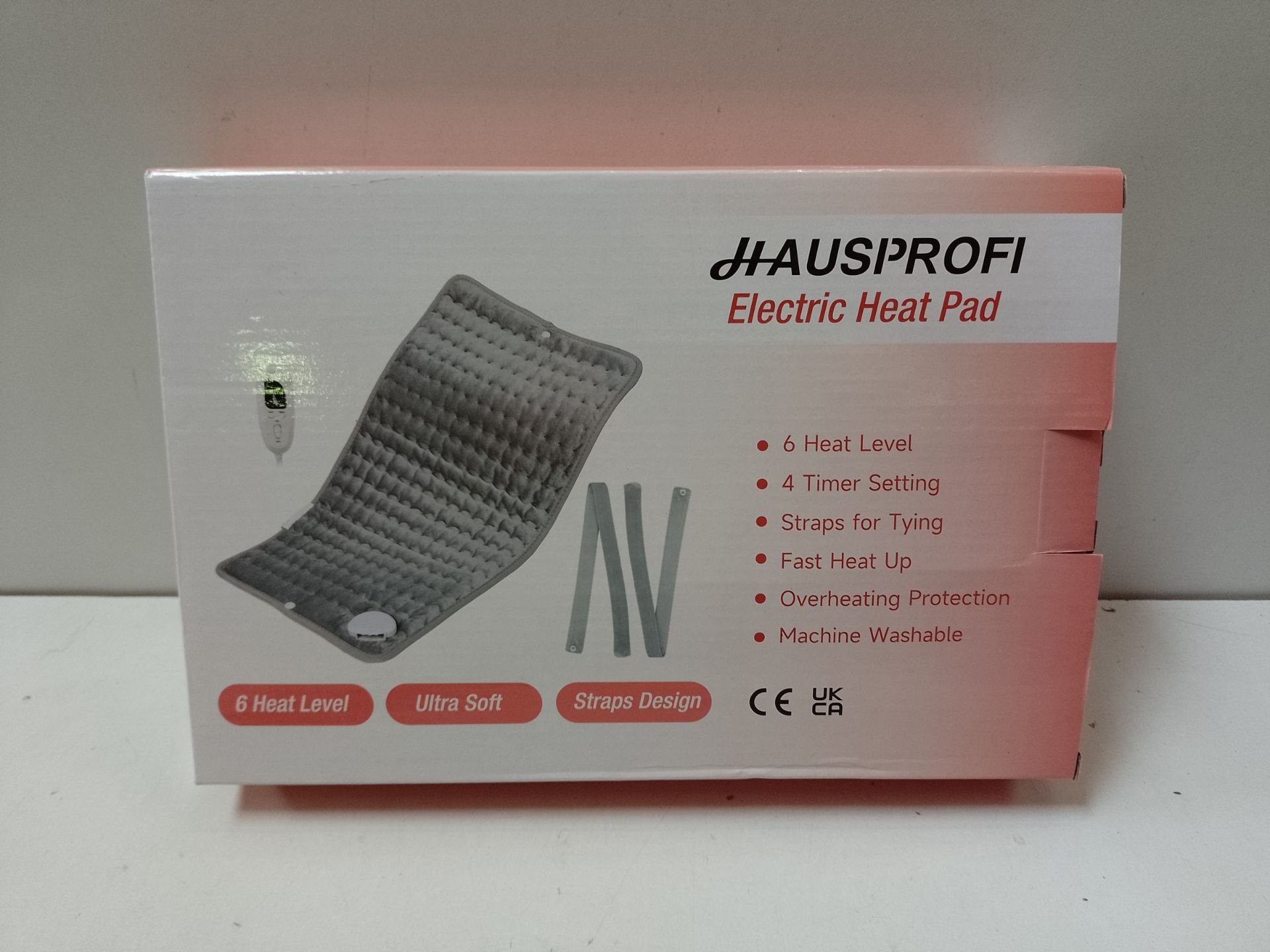 RRP £18.25 HAUSPROFI Electric Heating Pad for Back Pain Relief - Image 2 of 2