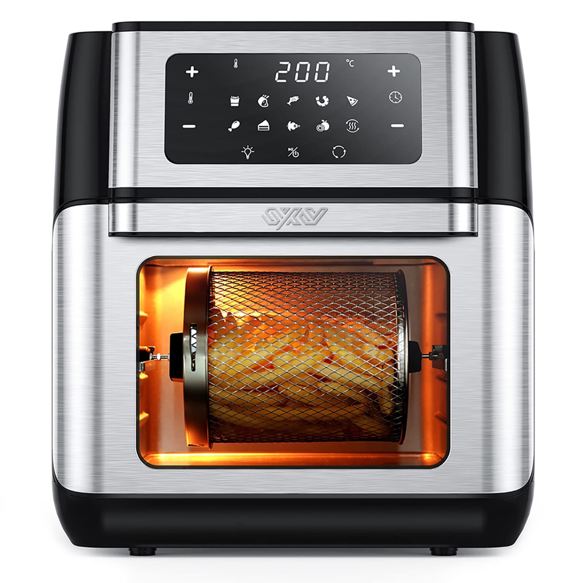 RRP £68.49 Innsky 10L Air Fryer Oven with Rotisserie & Dehydrator