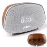 RRP £22.30 LOBKIN 12-Hours Time Alarm Clock