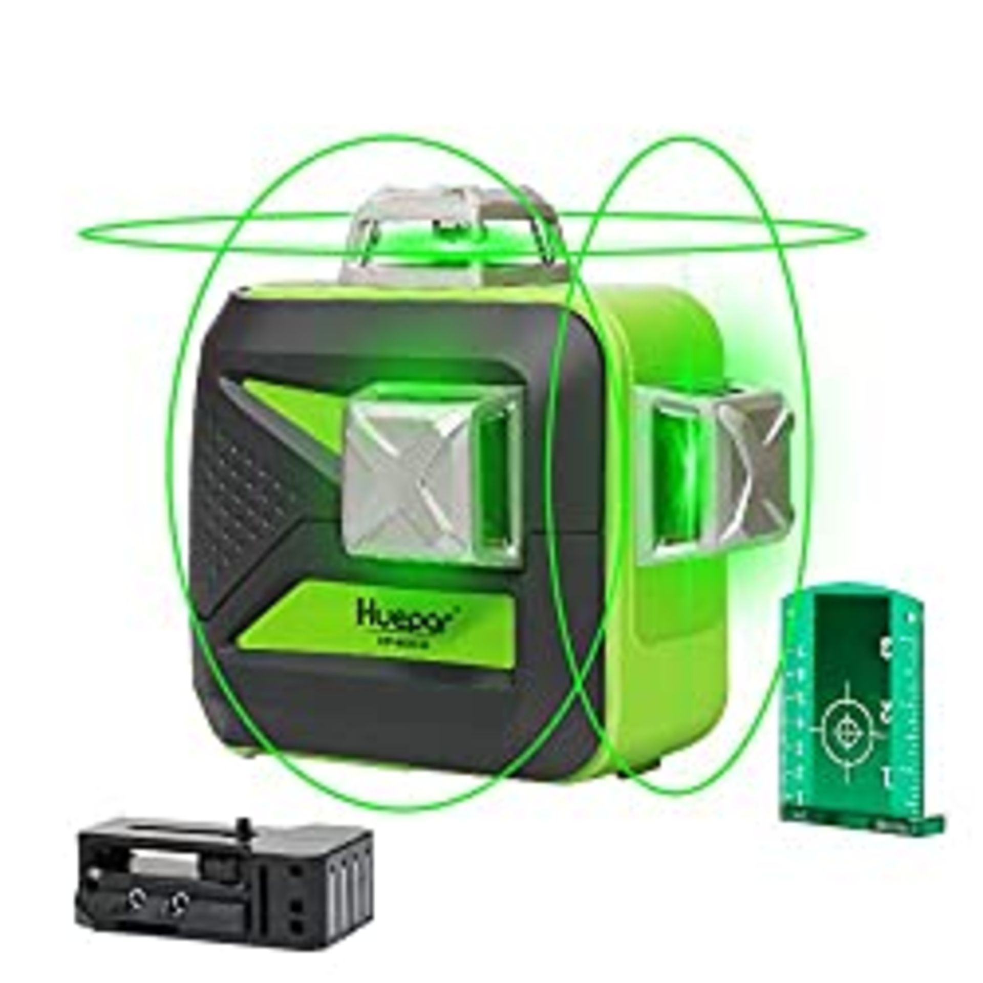 RRP £155.25 Huepar 603CG Laser Level Green 3X360 3D with Pulse Mode