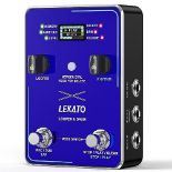 RRP £98.00 LEKATO 2 IN 1 Drum Looper Pedal Stereo Guitar Loop