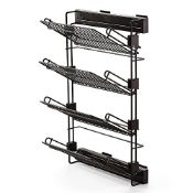 RRP £155.25 Emuca - Pull-out shoe-rack accessory with soft closing