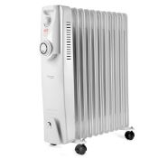RRP £79.90 Oil Filled Radiator Free Standing Heaters for Home