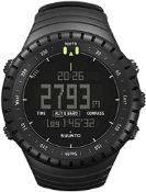 RRP £187.07 Suunto Unisex's Core Outdoor Watch, All Black, One Size