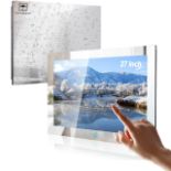 RRP £1243.28 Haocrown 27-Inch Bathroom TV Waterproof Touch Screen