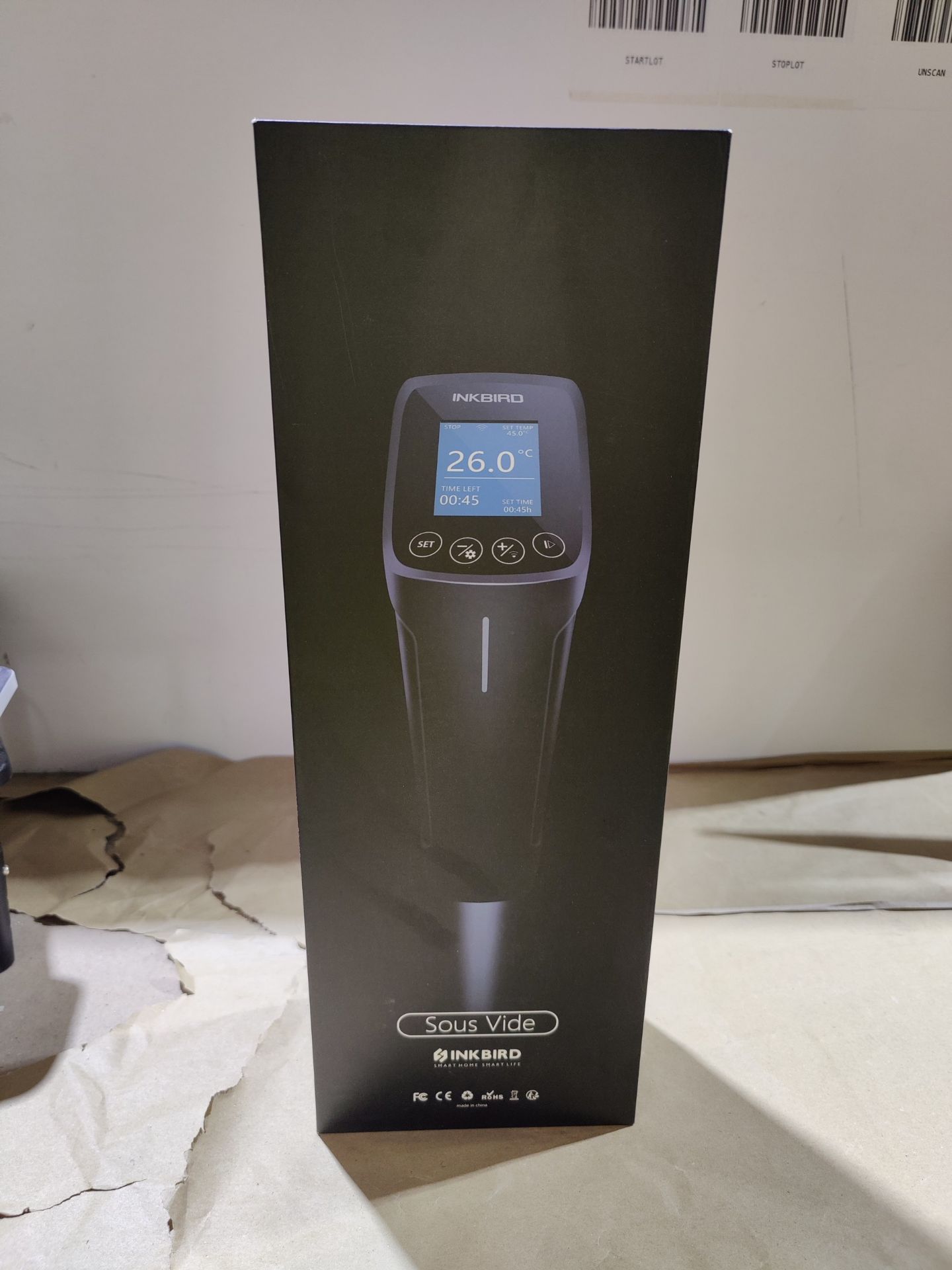RRP £102.74 Inkbird ISV-100W Sous Vide WiFi Cooker Immersion Circulator - Image 2 of 2