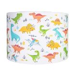 RRP £29.69 Modern and Colourful Dinosaurs Childrens Cotton Fabric
