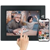 RRP £65.86 9 Inch Digital Picture Frame 1280x800 Touch Screen