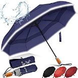 RRP £29.51 Royal Walk Windproof Folding Travel Umbrella Compact