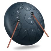 RRP £68.49 LEKATO Steel Tongue Drum 12 Inch 13 Notes