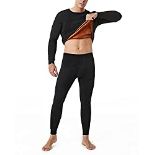 RRP £57.50 LAPASA Men's Ultra Warm Thermal Long johns Set Double