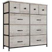 RRP £114.15 Nicehill Dresser for Bedroom with 10 Drawers