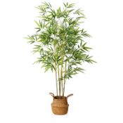 RRP £50.69 Kazeila Artificial Bamboo Plants Trees Outdoor 140cm