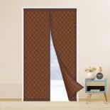 RRP £29.89 MAGZO Thermal Door Curtain 85 X 200 cm