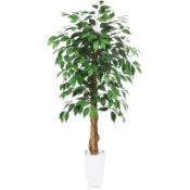 RRP £55.61 Kazeila Artificial Ficus Plant 120cm Tall Artificial