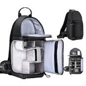 RRP £45.65 K&F Concept Camera Sling Bag for photographers