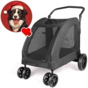 RRP £171.24 Wedyvko Pet Stroller for Large Dogs