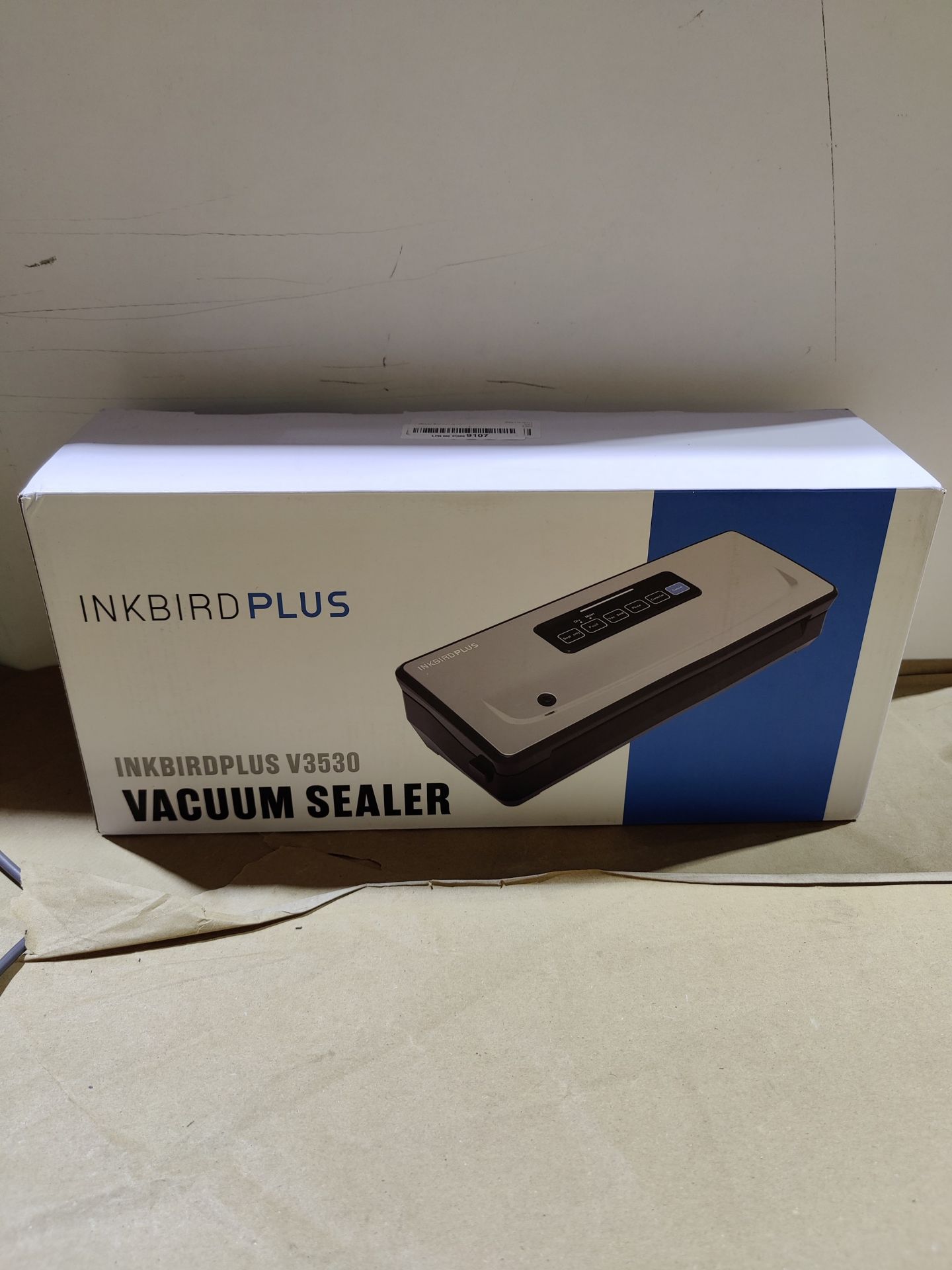 RRP £79.90 INKBIRD Vacuum Sealer Machine with Seal Bags and Starter Kit - Image 2 of 2
