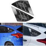 RRP £34.49 MARCHFA Rear Side Window Louvers Compatible for Focus