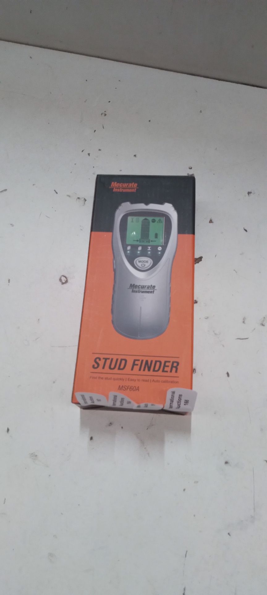 RRP £26.25 Mecurate Stud Finder Wall Scanner Sensor - Image 2 of 2