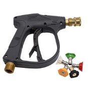 RRP £21.22 StoneBanks High Pressure Washer Gun with 5Pcs Spray Nozzles