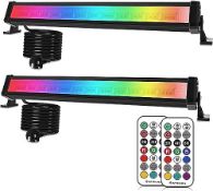 RRP £50.44 MEIHUA RGB Flood Lights Bar