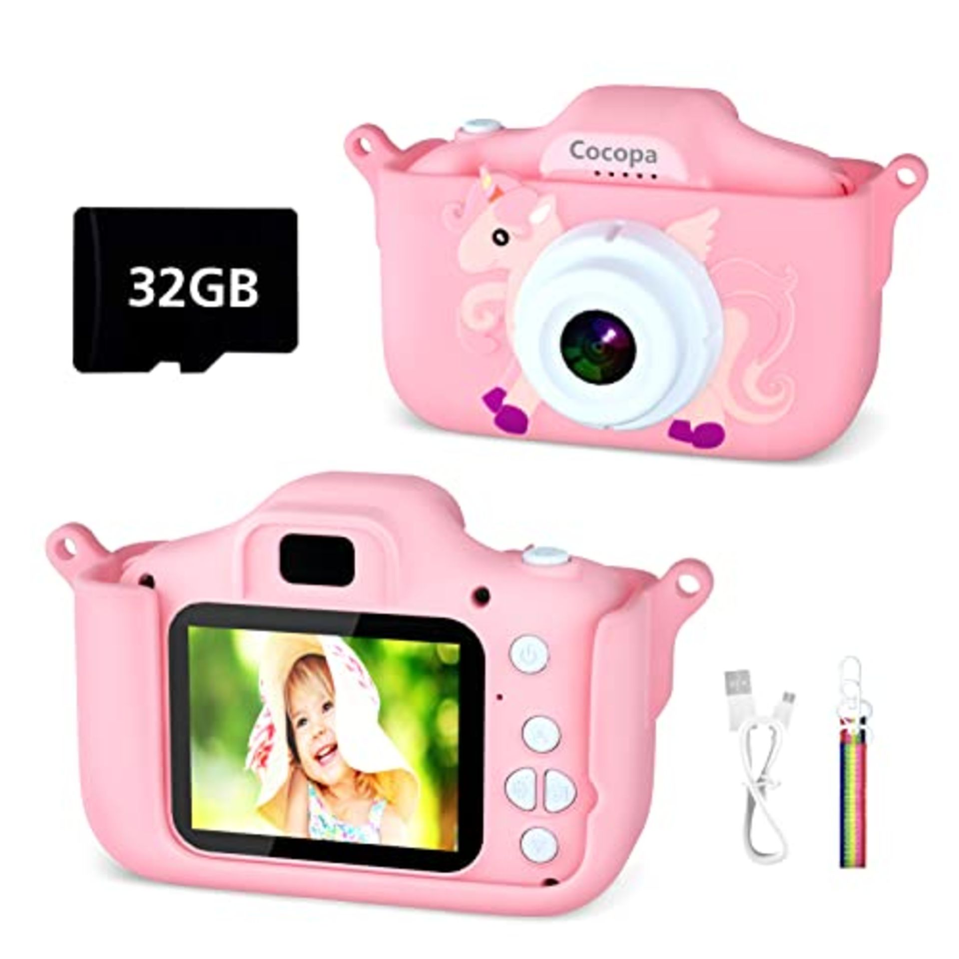 RRP £32.59 Cocopa Digital Camera for 3-12 Year Old Girls
