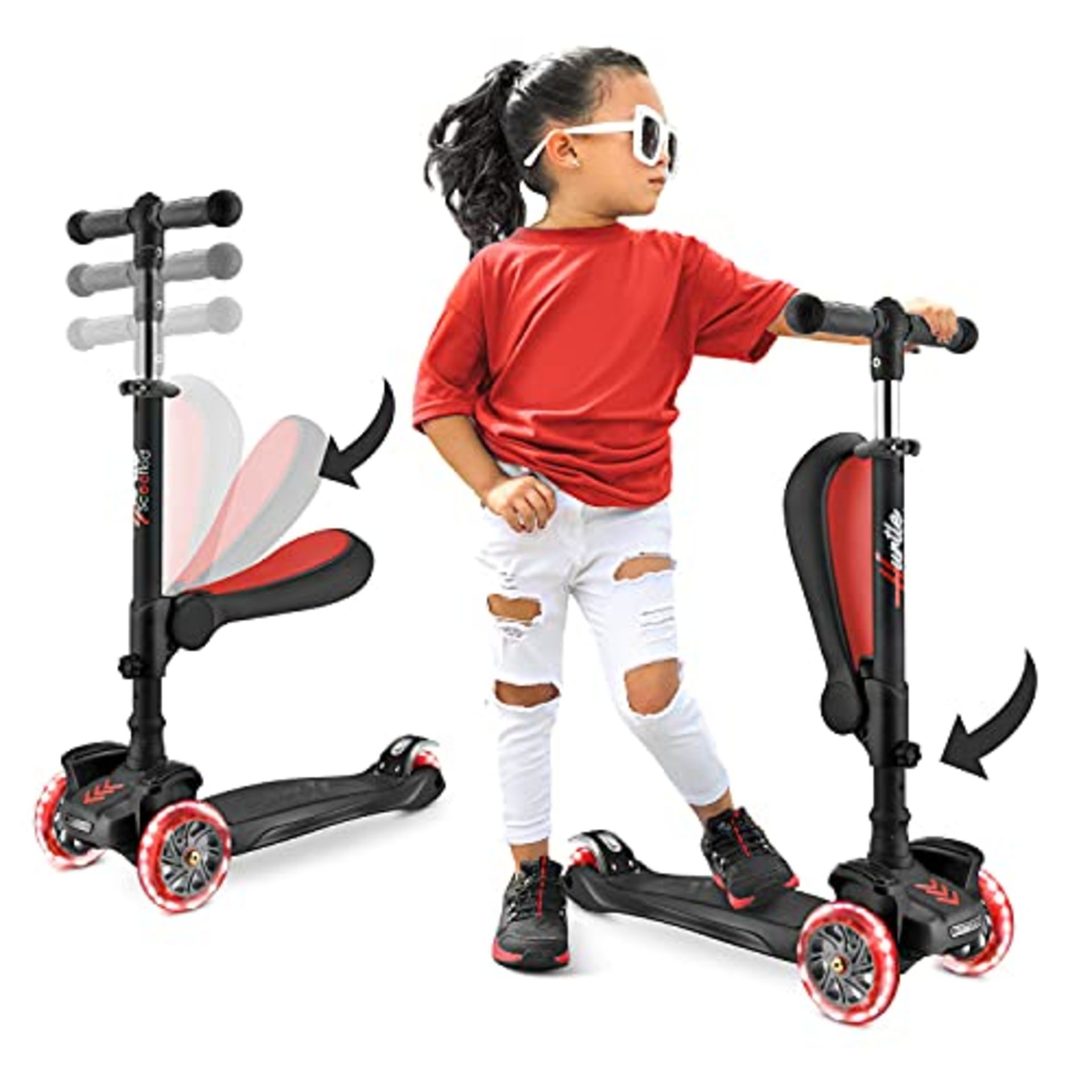 RRP £54.46 10 Wheeled Scooter for Kids