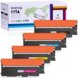 RRP £112.45 BAISINE 117A Toner Compatible for HP 117A Toner Cartridges