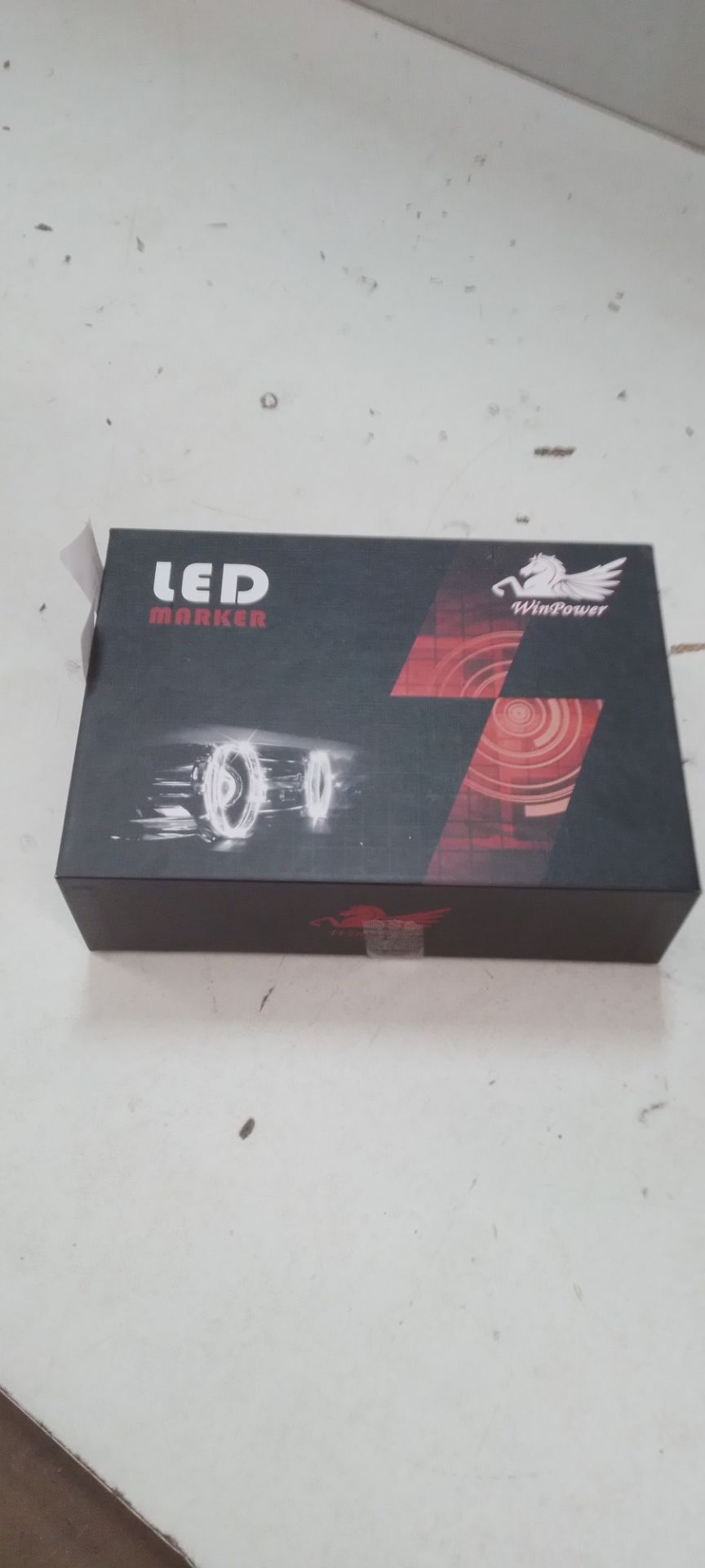 RRP £45.13 WinPower H8 LED Angel Eyes Fog Light Bulbs 18000K Ice - Image 2 of 2