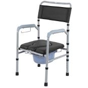 RRP £108.33 Adult Bedside Commode Toilet Chair