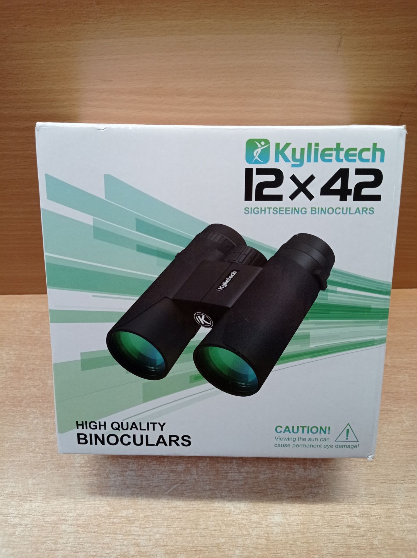 RRP £34.24 Kylietech High Power 12x42 Binoculars for Adults with BAK4 Prism - Image 2 of 2