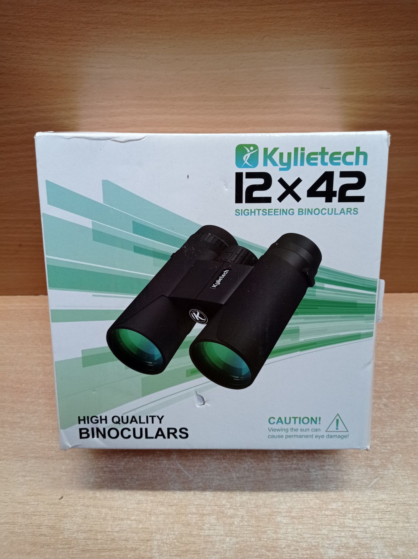 RRP £34.24 Kylietech High Power 12x42 Binoculars for Adults with BAK4 Prism - Image 2 of 2