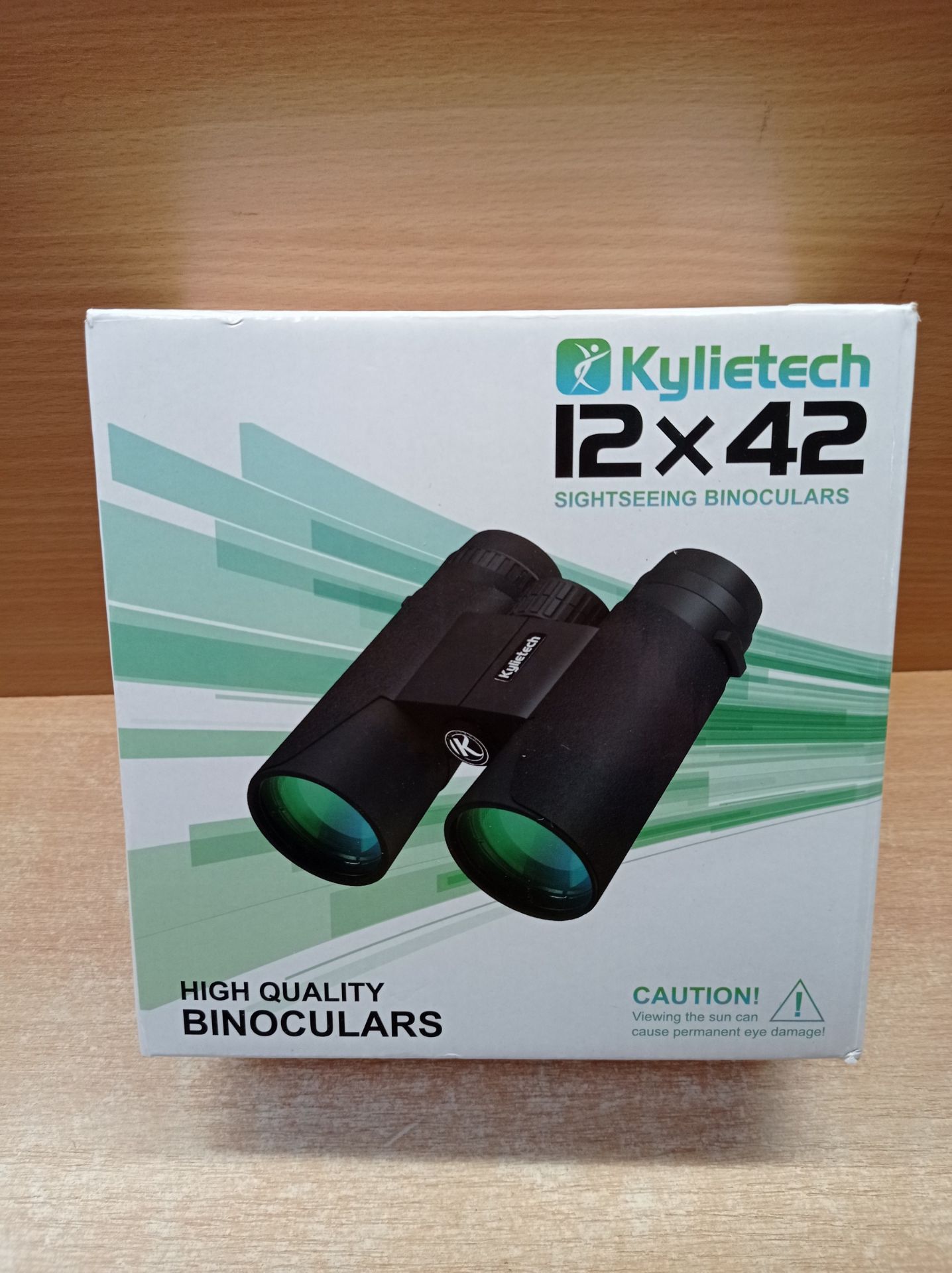 RRP £34.24 Kylietech High Power 12x42 Binoculars for Adults with BAK4 Prism - Image 2 of 2