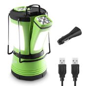 RRP £29.43 LE 3 in 1 Camping Lantern with 2 Detachable Torches